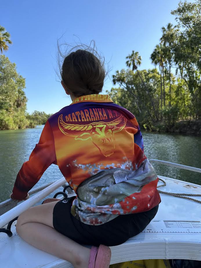 Mataranka Fishing Shirt  -  Barra & Bull Kids