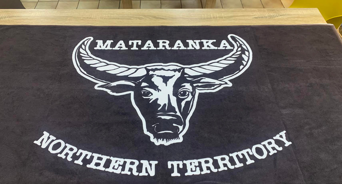 Mataranka Bull towel